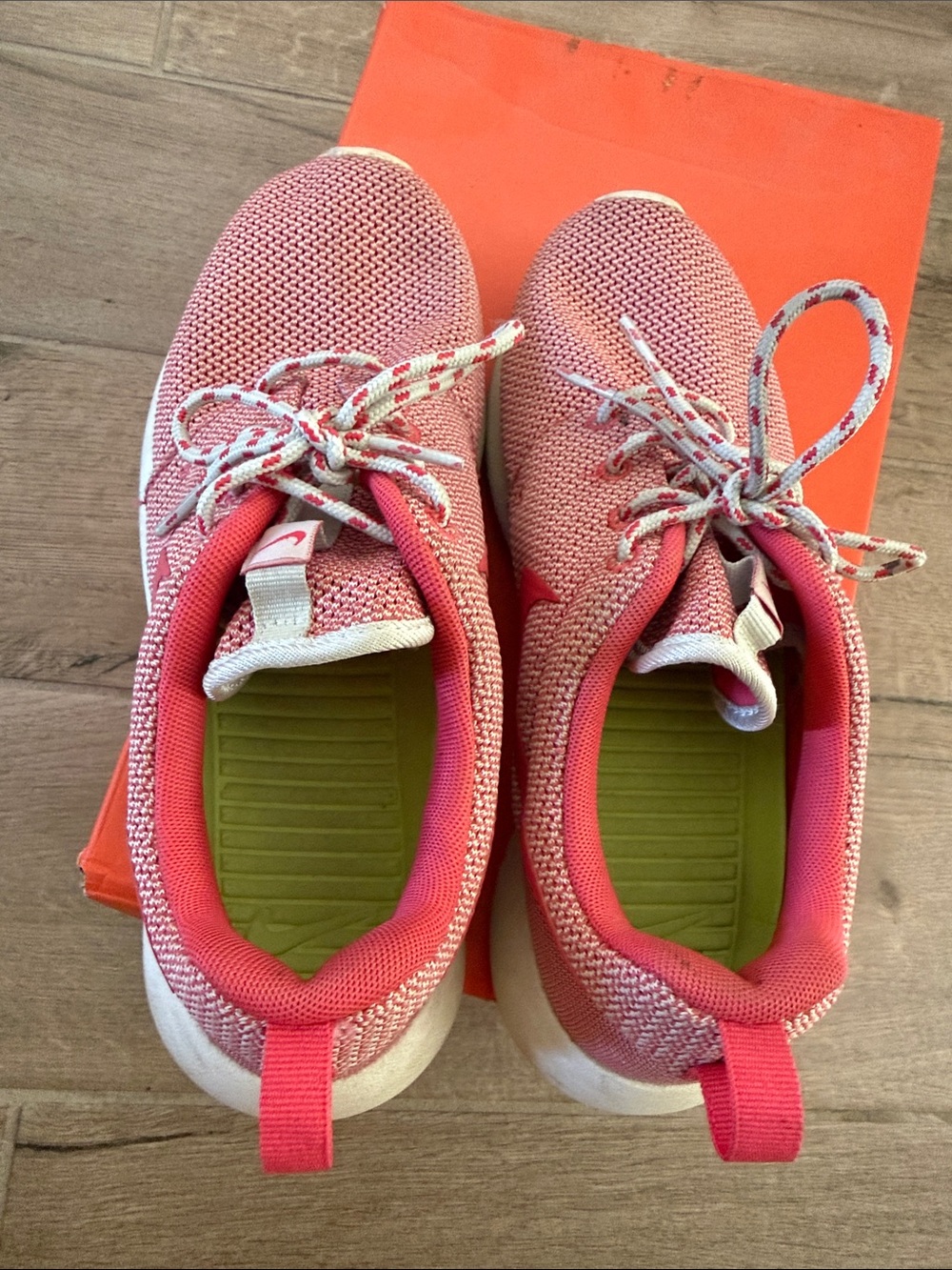 Nike Pink Knit Runner Sneakers - Picture 2 of 2